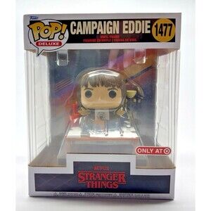 Funko Pop Campaign Eddie 1477 Stranger Things Target Exclusive Vinyl Figure Box